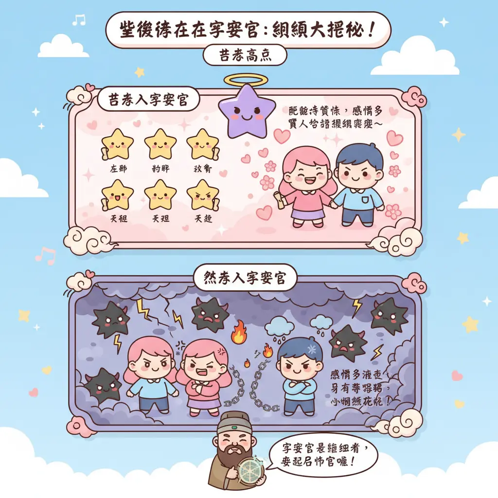 夫妻宮 - 紫微星